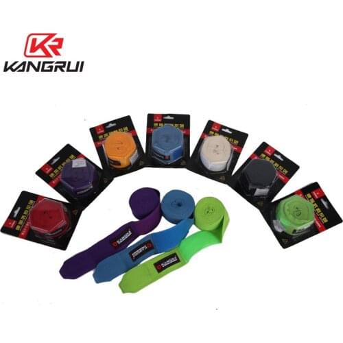 Boxing Bandage Wrist Straps Sports Sanda Taekwondo Hand Gloves Wraps Bandagem Muay Thai Bandage