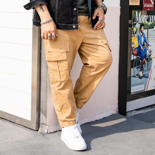 Extra XL New Plus Size Mens Clothes Slacks Fashion L Pockets Cargo Pants Men Pants