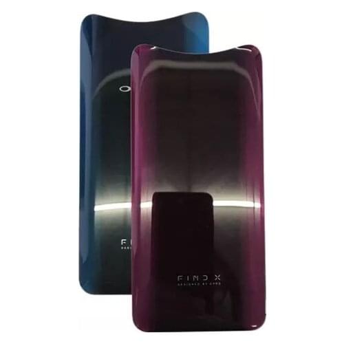 Find-X Housing For OPPO Find X Findx Battery Door Glass Back Cover Phone Replacement Parts with logo