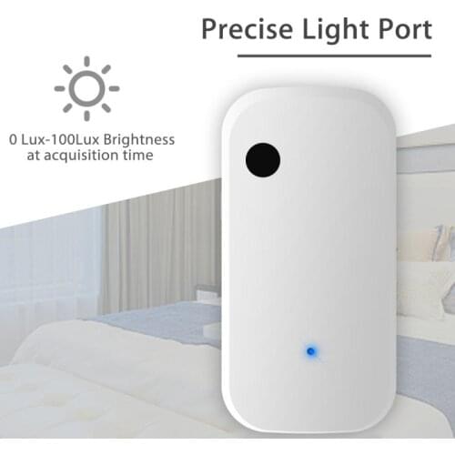 Tuya Wifi Light Sensor Smart Illuminance Sensor Brightness Detector Linkage Control Sensor Smart Home Automation Module