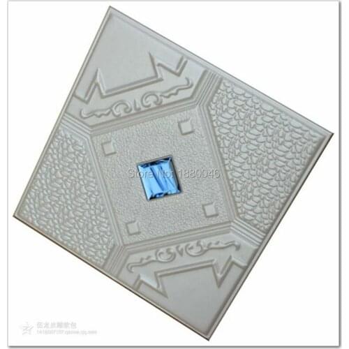 Decorative acoustic panels 3D Leather wall panel Leather Acoustic Panels living room sofa backgroumd for wall 20pcs 40*40*2.5CM