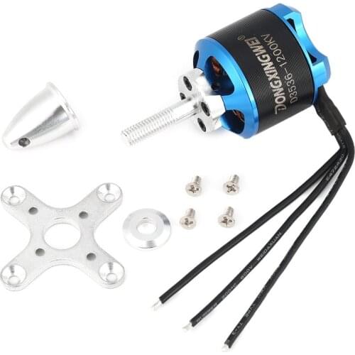DXW D3536 1200KV 2-4S Brushless Motor For RC FPV Fixed Wing Airplane Aircraft 2000mm 2M Skysurfer FPV Glider Plane Spare Parts