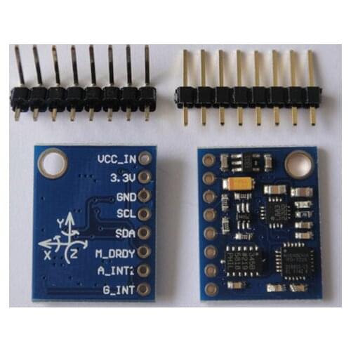 WQScosea Q8S-96 3-5v 9DOF 9-Axis Degree Of Freedom IMU Sensor ITG3200 / ITG3205 ADXL345 HMC5883L Module Board