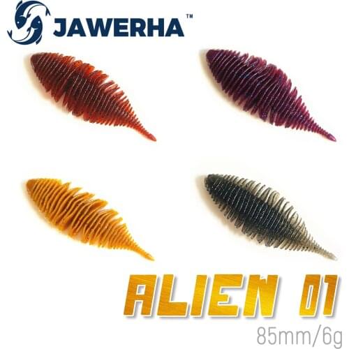 JAWERHA Soft Lure For Fishing Bait Silicone Baits Wobblers Pike Bass Swimbait Artificial Baits Fishing supplies Leurre Souple