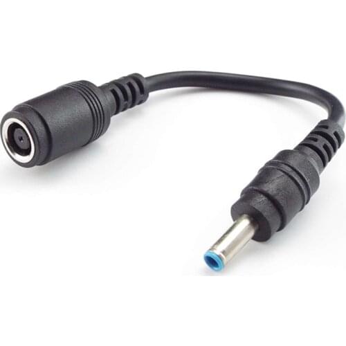 7.4mm x 5.0mm Female to 4.5mm x 3.0mm Male Charger Adapter Power Connector Converter Cable Line Wrie DC Jack DC Converter Cable