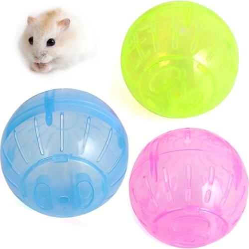 10cm Antistress Pet Hamster Ball Toys Exercise Jogging Running Balls for Small Pet Chinchilla Rodent Gerbil Rat Mouse Products