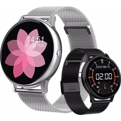 Smart Watch Bluetooth Music Fitness Tracker Female Fashion Total Heart Rate and Blood Pressure Multi Language Functional Bracele