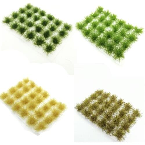 Grass Sunflower Flocking Nylon Toy Model Scene Making Monochrome Diorama Green Simulation Plant Building
