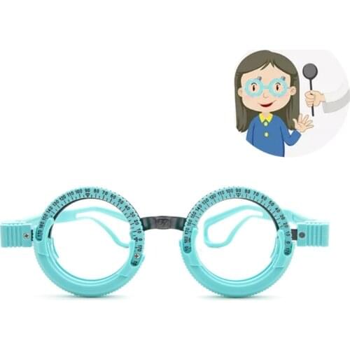 X7AB Aluminum Magnesium Trial Frame Pupil Distance Adjustable Optical Lens Light Insert Frame Glasses Optometry 52mm/54mm/56m