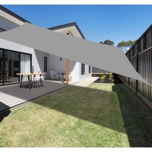 4x5m 4200d Waterproof Polyester Shade Sail Garden Terrace Canopy Swimming Sun Shade Camping Yard Sail Awning Garden Parasol