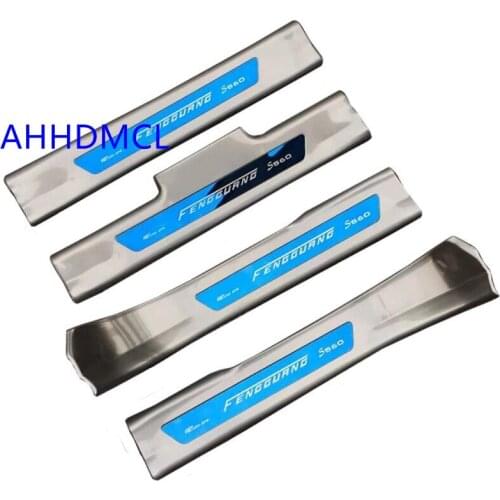 Car Welcome Pedal Threshold Strip Door Sill Strip For Dongfeng Fengon Glory S560 2018 2019 2020