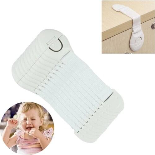 DHL free 500pcs Cabinet Door Drawers Refrigerator Toilet kitchen tools Safety Plastic Lock For Child Kid baby safety