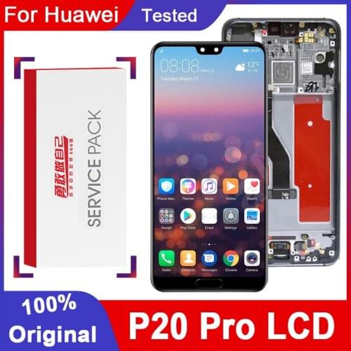 High Quality 6.1'' AMOLED for Huawei P20 Pro LCD Display Touch Screen Digitizer Assembly CLT-L09 CLT-L29 CLT-AL01 Repair Parts