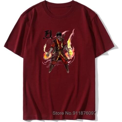 Unix T Shirt Men Guys The Avatar Last Airbender Zuko Katara Toph Aang Iroh Graphic Art Artwork Tee