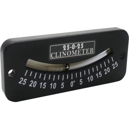 25-0-25 Inclinometer Mini Protractor Inclinometer angle measuring Instrument Tilt Gauge 45-0-45 Slope Meter