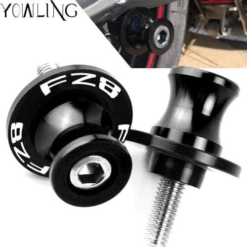 Motorcycle Swingarm Spools Slider Swing Arm Cover M6 Stand Screws For YAMAHA FZ8 2009 2010 2011 2012 2013 2014 2015 2016 2017