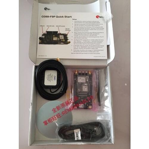 RTK differential positioning module ZED-F9P EVK application board C099-F9P learning board and use