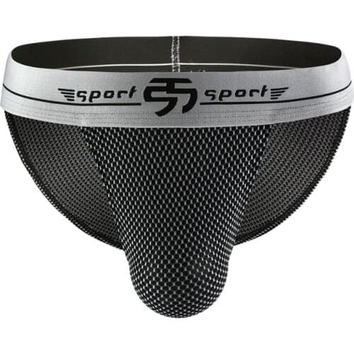 Men Underwear Sexy High Fork Low Waist Briefs Breathable Mens Slip Cueca Male Panties Wide Belt Underpants Briefs High Quality