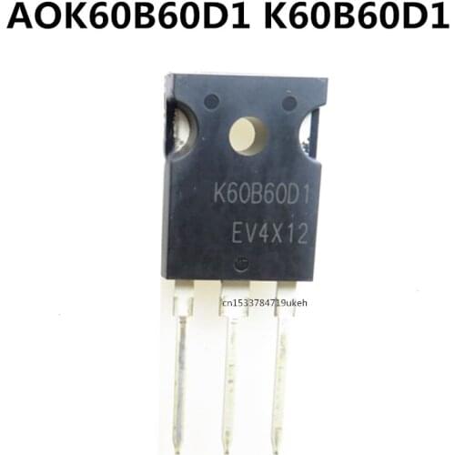 Original 2pcs/ AOK60B60D1 K60B60D1 TO-247 600V 120A