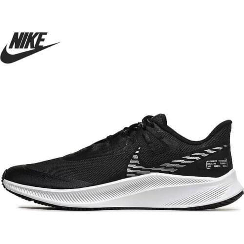 Original New Arrival NIKE QUEST 3 SHIELD Mens Running Shoes Sneakers