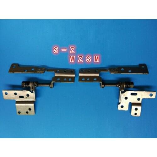 Genuine New Left & Right LCD Screen Hinges Fit For ASUS X555 A555L F555L Y583 W509 VM510 W519 Laptops Replacements LCD Hinges