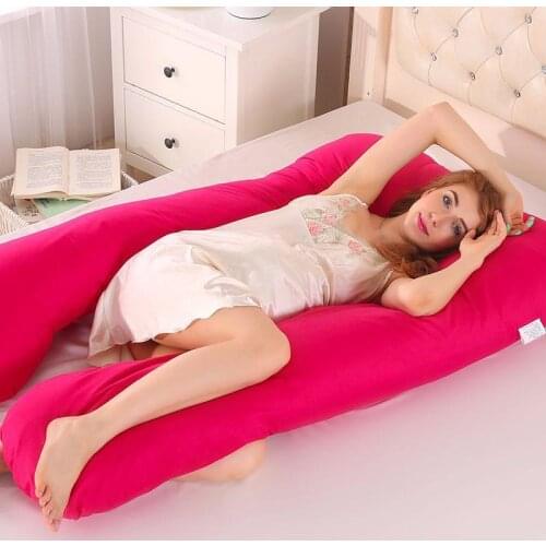 25 Pillow For Pregnant Women Body PW12 100% Cotton Rabbit Print U Shape Maternity Pillows Pregnancy