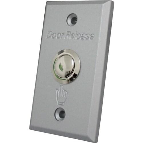 Durable Aluminum Alloy Push Button Switch Exit Button Door release for Access Control