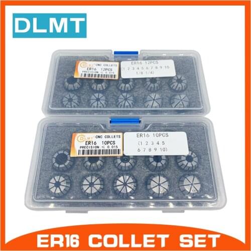 10PCS/12PCS ER16 1-10MM Spring Collet High Precision Collet Engraving machine spindle Set CNC machining center