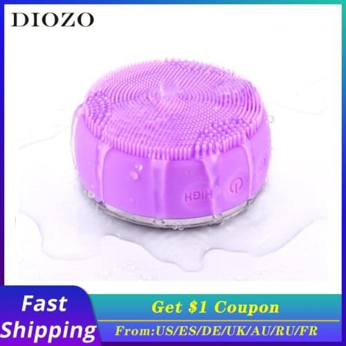 DIOZO Silicone Face Cleaning Brush Cleansing Machine Waterproof Silicone Washing Tools Facial Massager