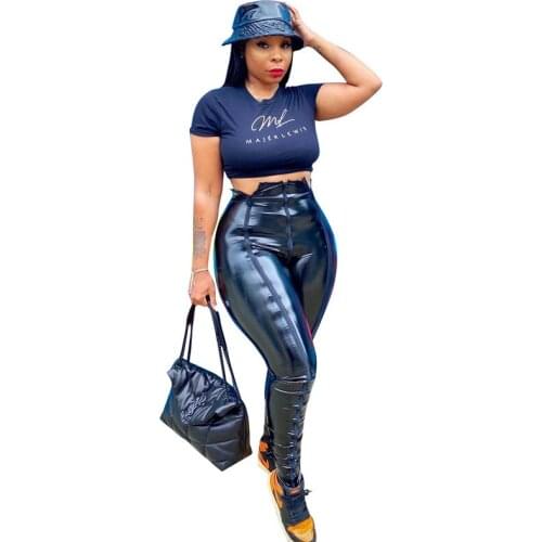 Top-Save Women's Leather Pants