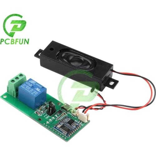 HLK-V20 Intelligent Voice Recognition Control Board Module 32 Bit RISC Serial Port Module Voice Control Switch for Smart Home