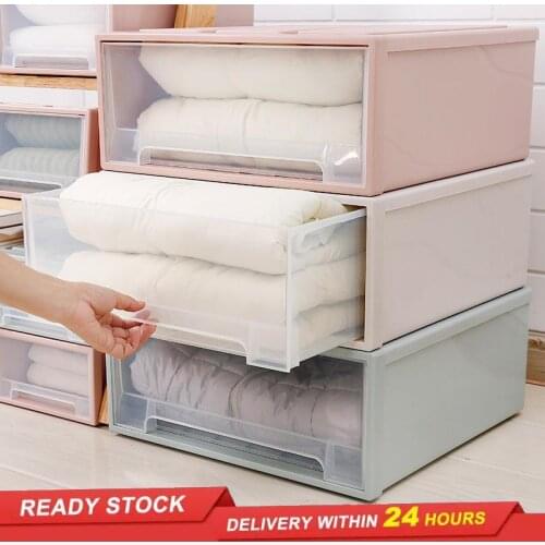 Storage box drawer type clothes storage box underwear bra socks storage box toy debris plastic storage container household