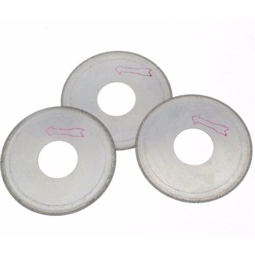 3Pcs 2-3/8" inch 60mm Super-Thin Diamond Lapidary Saw Blade Cutting Disc Jewelry ILOVETOOL