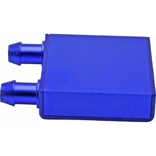 Aluminum Water Cooling Block cooled 41x41x12mm Liquid Cooler heatsink DIY Waterblock radiator