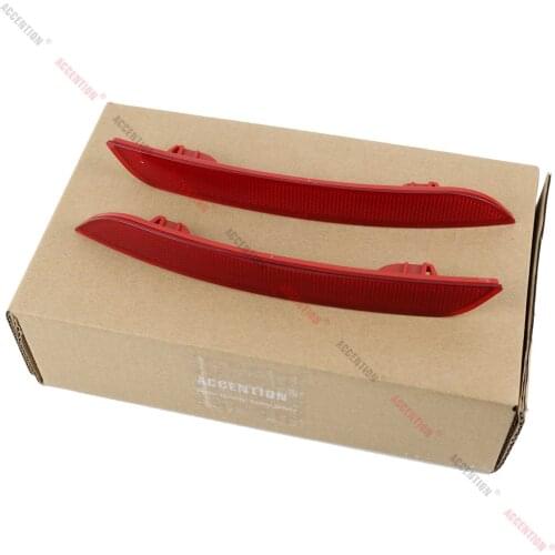 Car Rear Tail Bumper Corner Reflector Decorative False Light Lamp For BMW F30 F35 2012 2013 2014 2015