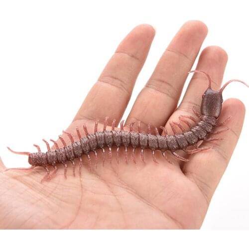 Fashion Halloween Haunted House Funny Spoof Toy Simulation Centipede For Party Fun Resin games children kids gadgets