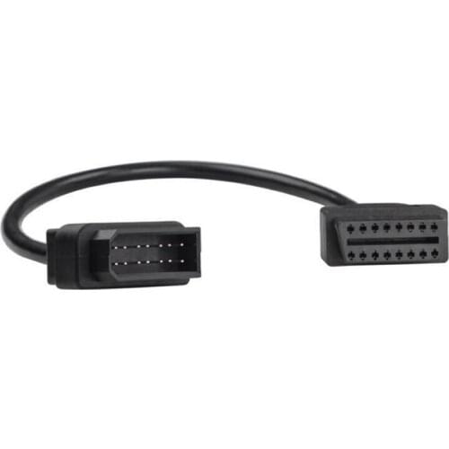 New OBD2 Cable For Nissan 14 Pin to 16 Pin OBD 2 II Cable Auto Car Diagnostic Tool Adapter Scan Connector Cable Promotion