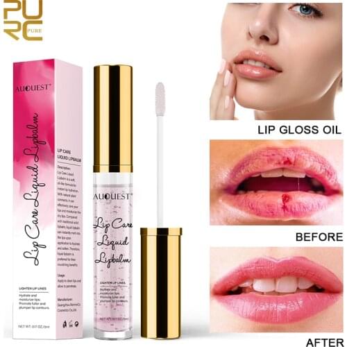 New 100% Natural Lip Gloss Rose Lip Oil Care Lip Repairing Makeup Nutritious Liquid Lipstick 3D Lip Gloss 5ML TSLM