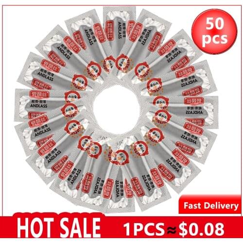Condoms 50pcs with Lubricant Latex for Men Penis Sleeve Camisinha Condones Sex Products Intimate Goods Safety Contraception