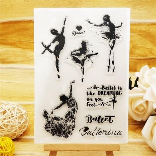 11*16CM Bee Flower Transparent Clear Stamps / Silicone Seals Roller Stamp For DIY Scrapbooking Photo Album/Card Making