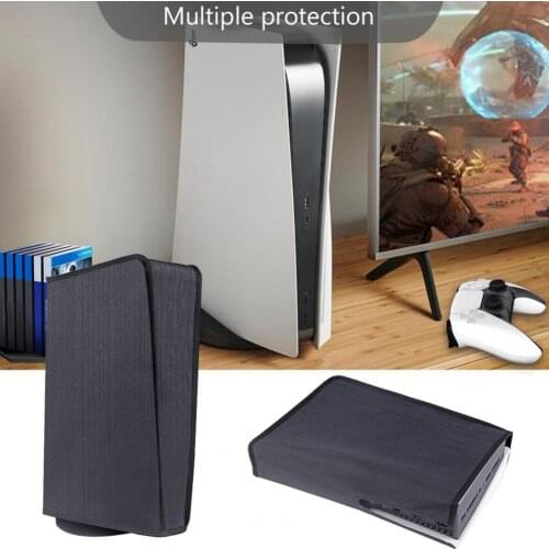 Dust Cover Anti-scratch Dust-proof Nylon Game Host Protective Dust Guard for SONY PS5