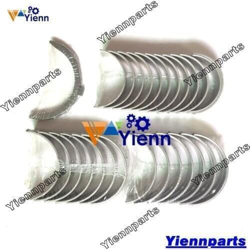 S6K S6KT Crankshaft Main Bearing Conrod Bearing Set For Mitsubishi Diesel Engine Rebuild Parts