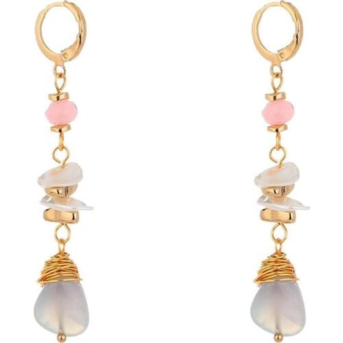 Женские золотые серьги YOMYLLO China At AliExpress