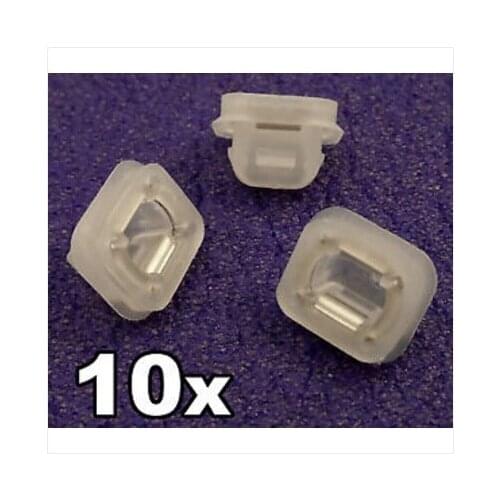 10x For BMW Door Insert Trim Strip Grommet. Plastic Clips for Door Card Inlay Strip