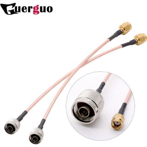 WIFI Antenna Cable N Male Plug Switch RP-SMA Male Plug Pigtail Adapter RG316 Wholesale 15CM 6"/30CM/50CM
