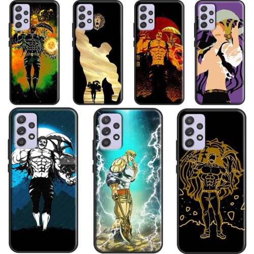 Escanor The Seven Deadly Sins Case For Samsung A72 A52 A42 A32 A12 A70 A50 A40 A30 A10 A20 S A11 A41 A51 A71 A21S Cover