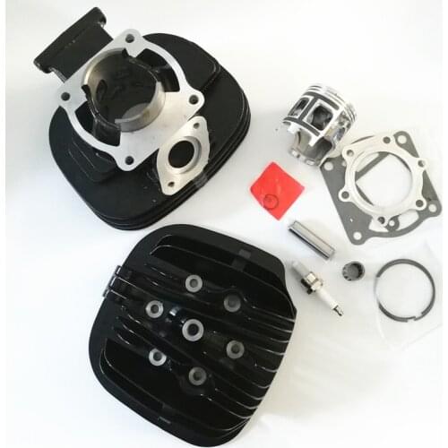 Motorcycle Cylinder Engine Parts 66mm aluminum Cylinder Head Piston Kit for YAMAHA BLASTER 200 YFS200 DT200 200CC ATV Quad Bike