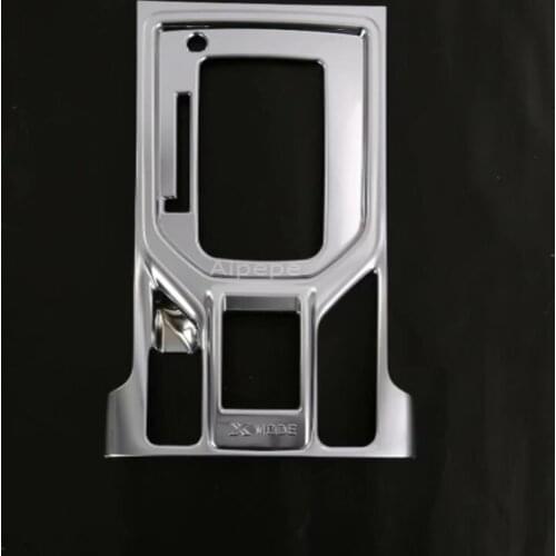 For Subaru Forester SK 2018 2019 Decorate Carbon Fiber Style Gear Shift Panel Center Console Cover Trim Water Cup Holder Cover