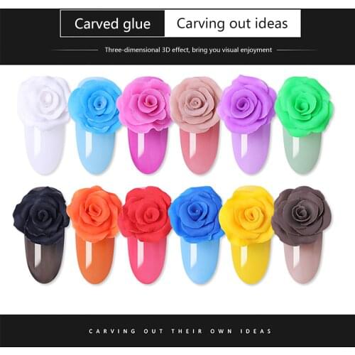 12 Colors 4D Nail LED Gel UV Gel Nails Polish Nail Art Gel 3D Soak Off Gel Polish