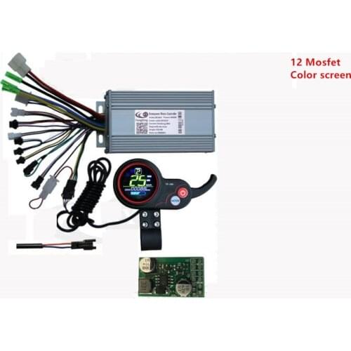 24V/36V/48V electric bike motor kit electric scooter motor kit electric bicycle kit with LH100 LCD display